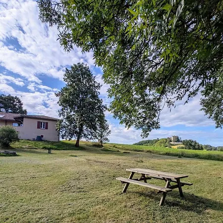For 6 With Chateau View Сasa de vacaciones Monflanquin